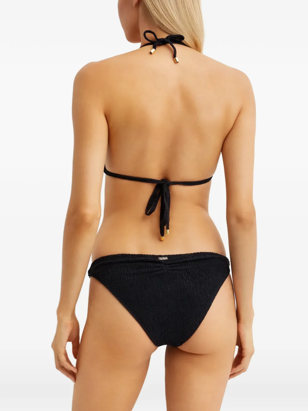  Beach Bunny Brynn Chain Bikini Top - Black 