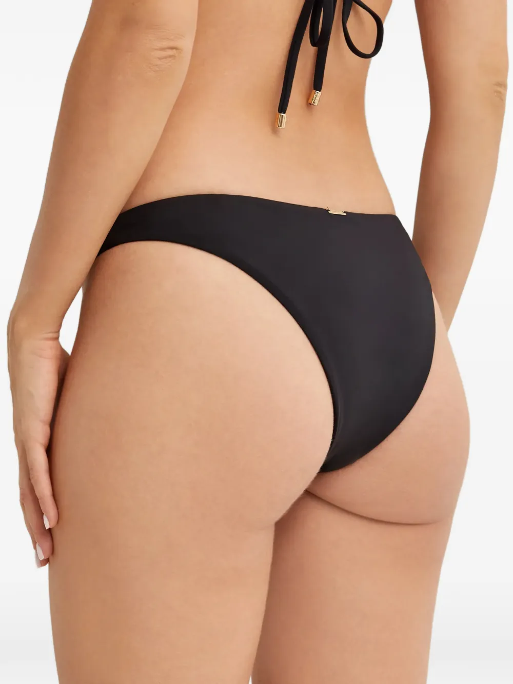  Beach Bunny City Glam Bikini Bottoms - Black 