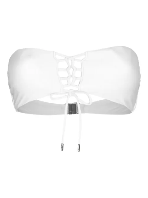 Caha Capo Dubai Scarlett lace-up bandeau bikini top