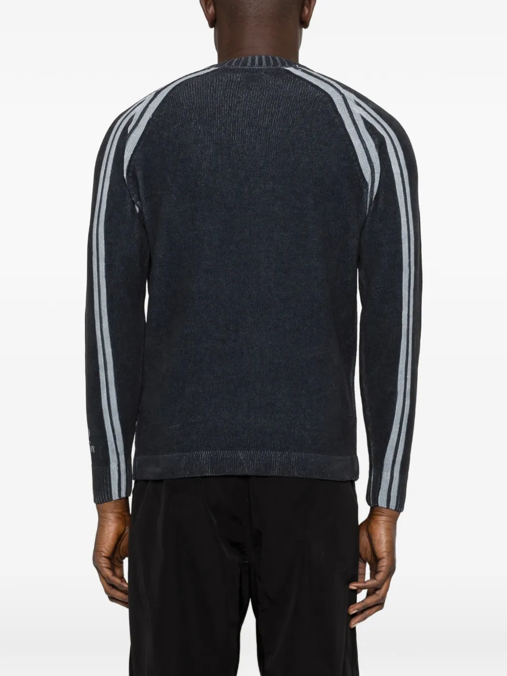 C.P. Company Katoenen Chenille trui met ronde hals Blauw