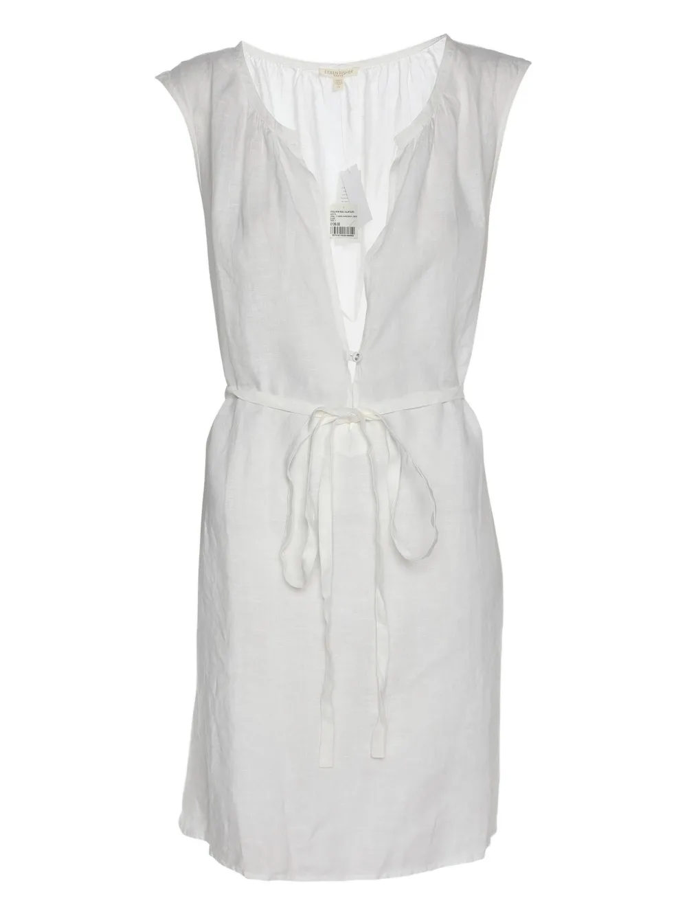 Eileen Fisher Abito in lino - Bianco