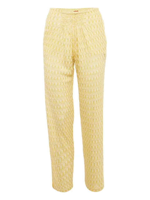 Missoni yellow trousers