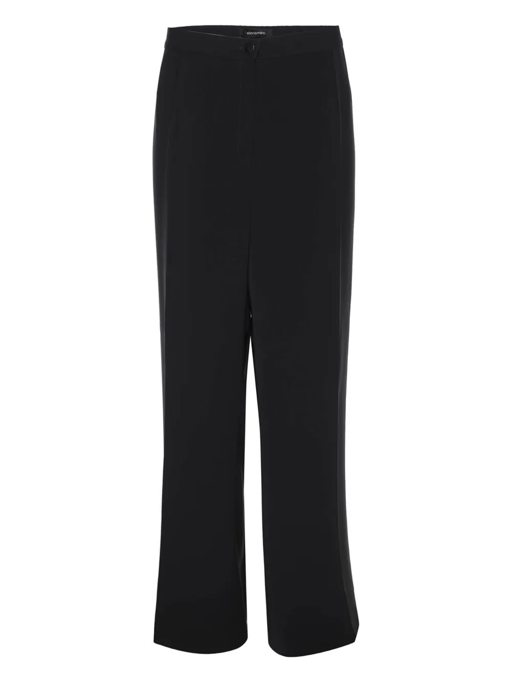 ELENA MIRO` Pantaloni con pieghe - Nero