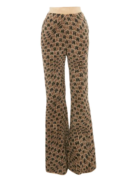 AMIRI velvet flared trousers
