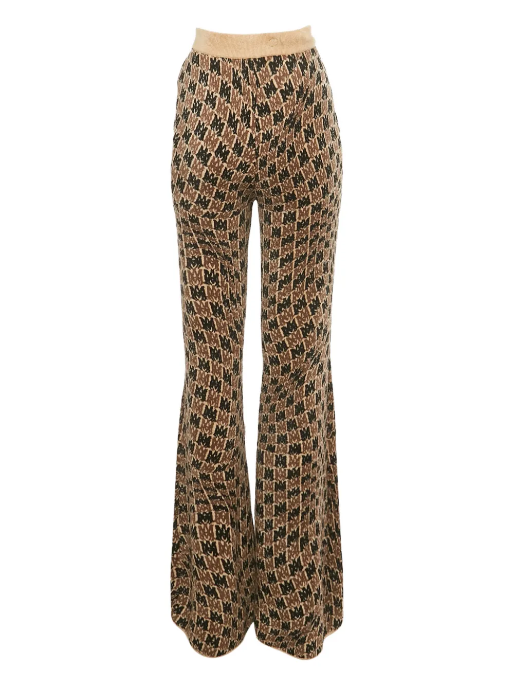AMIRI velvet flared trousers - Bruin