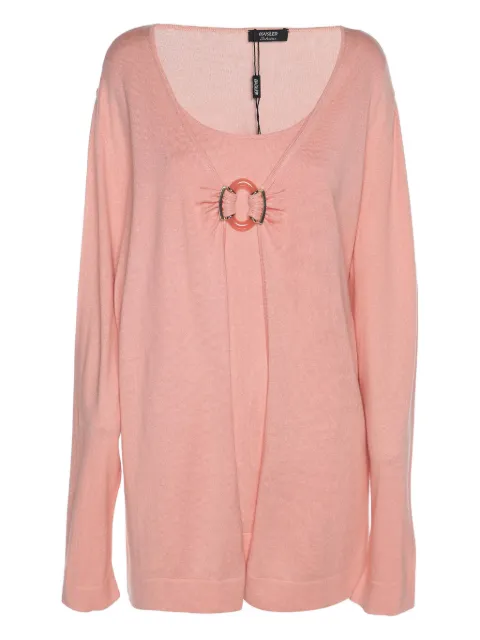 BASLER ring-detail knit top