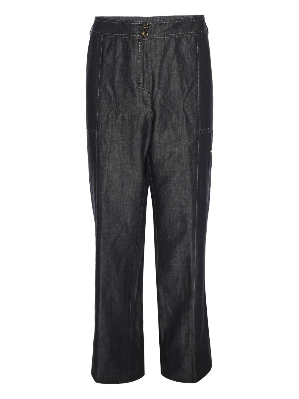 ELENA MIRO` Jeans con bottoni - Blu