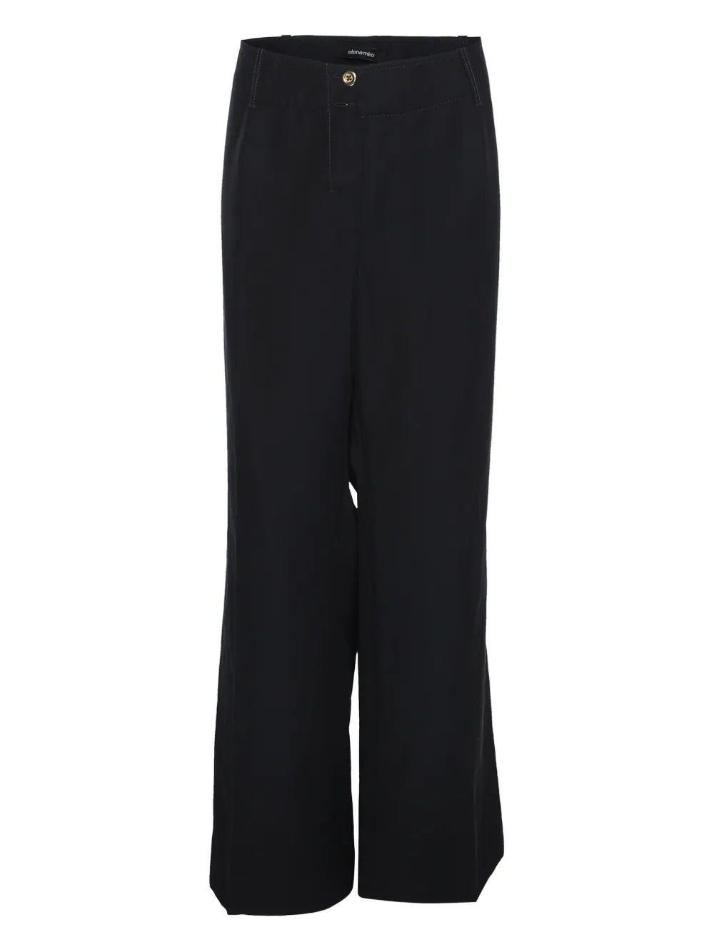 ELENA MIRO` Pantaloni dritti - Nero