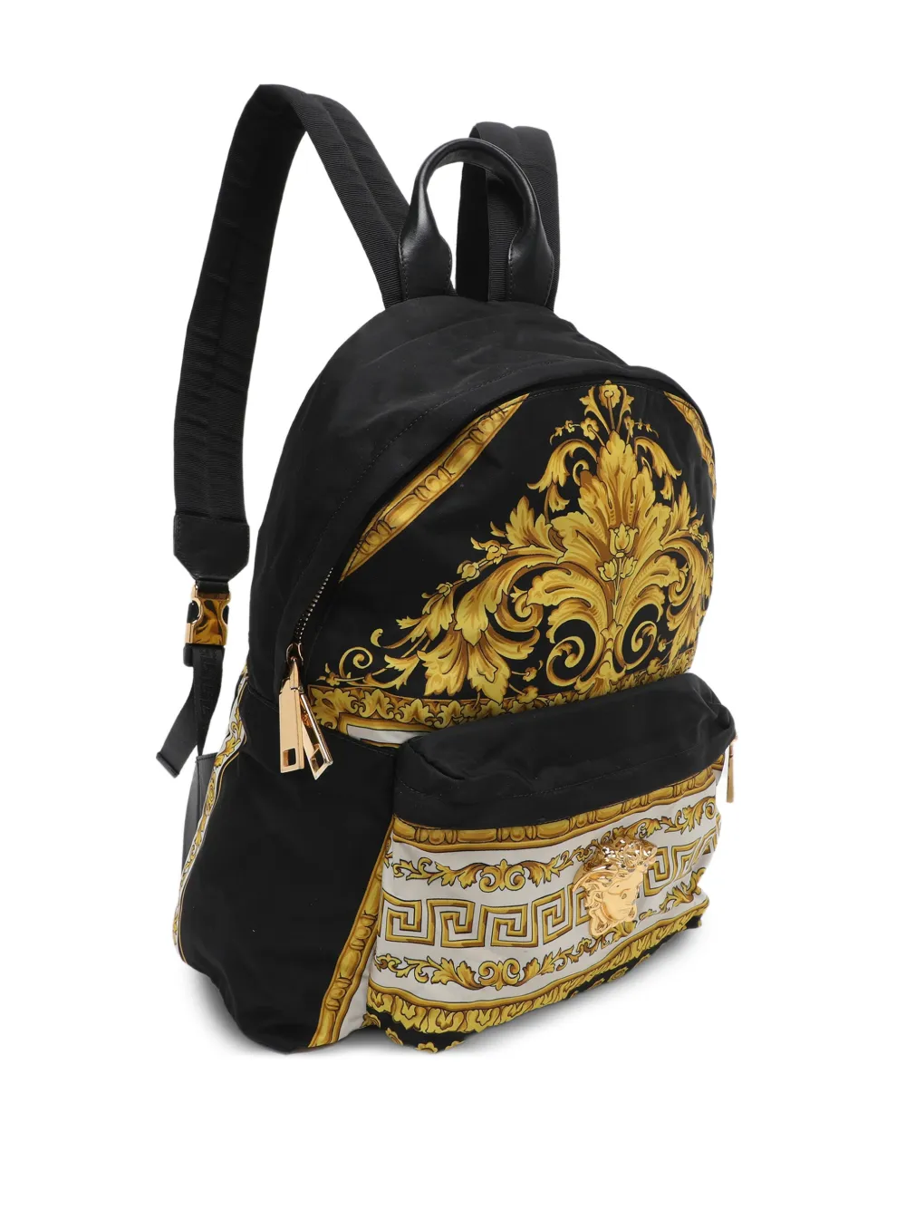 Versace Pre-Owned Zaino con stampa Medusa - Nero