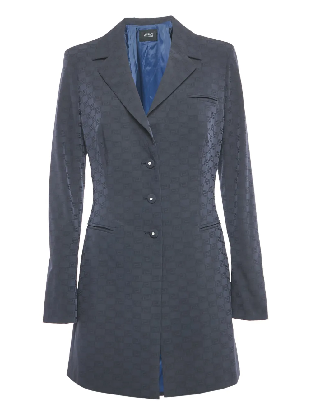 Versace V2 buttoned blazer | Blue | Image 1