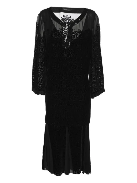 ELENA MIRO` long-sleeves midi skirt