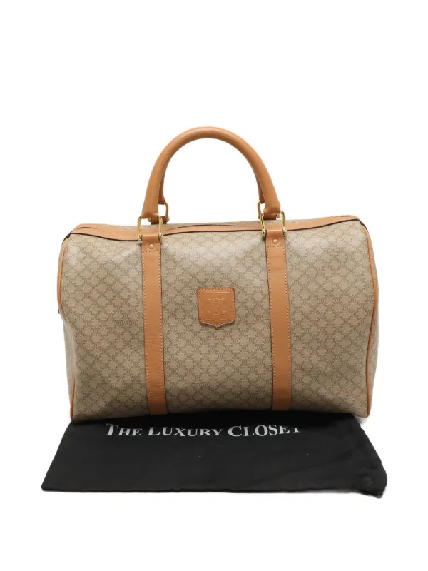 125【未使用級】CELINE ダッフルバッグ Celine Pre-Owned モノグラム ダッフルバッグ | ニュートラル