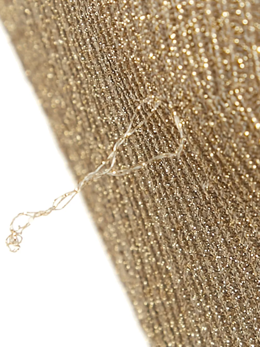 Aya Muse Knit Split Maxi Dress | Gold | FARFETCH