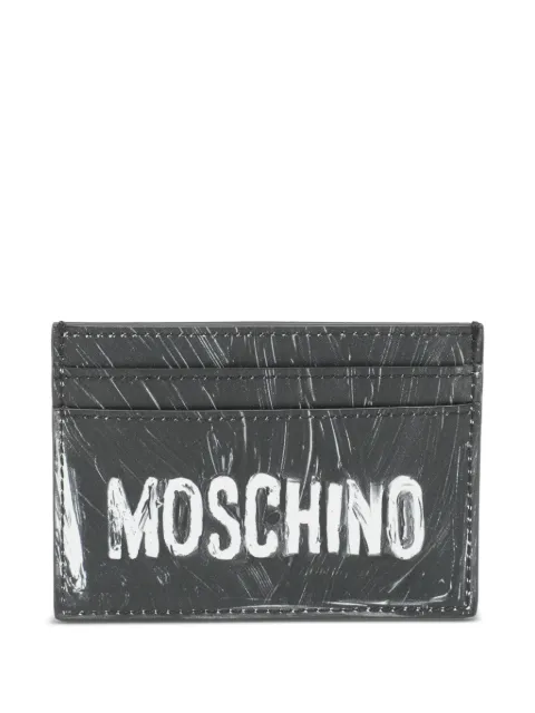 Moschino Pre-Owned tarjetero con logo
