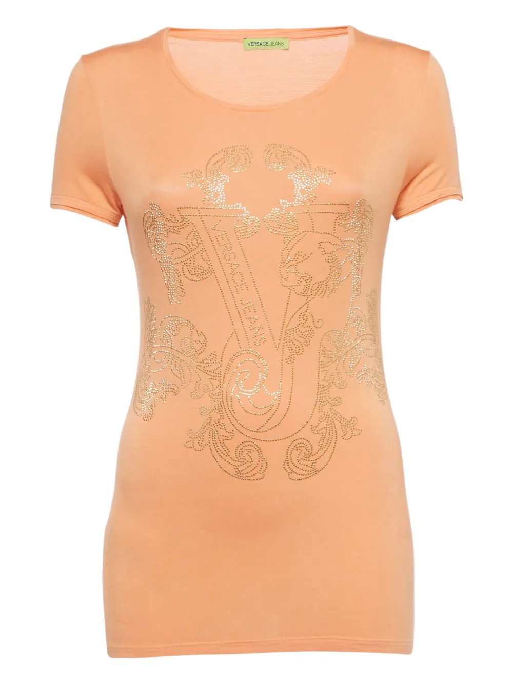 Versace Jeans Couture crew-neck T-shirt - Arancione