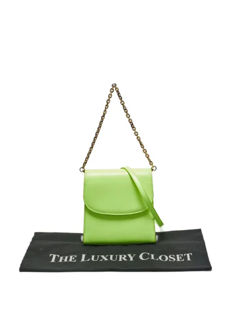 FOLKLOORE loop leather shoulder bag