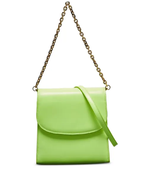 FOLKLOORE loop leather shoulder bag