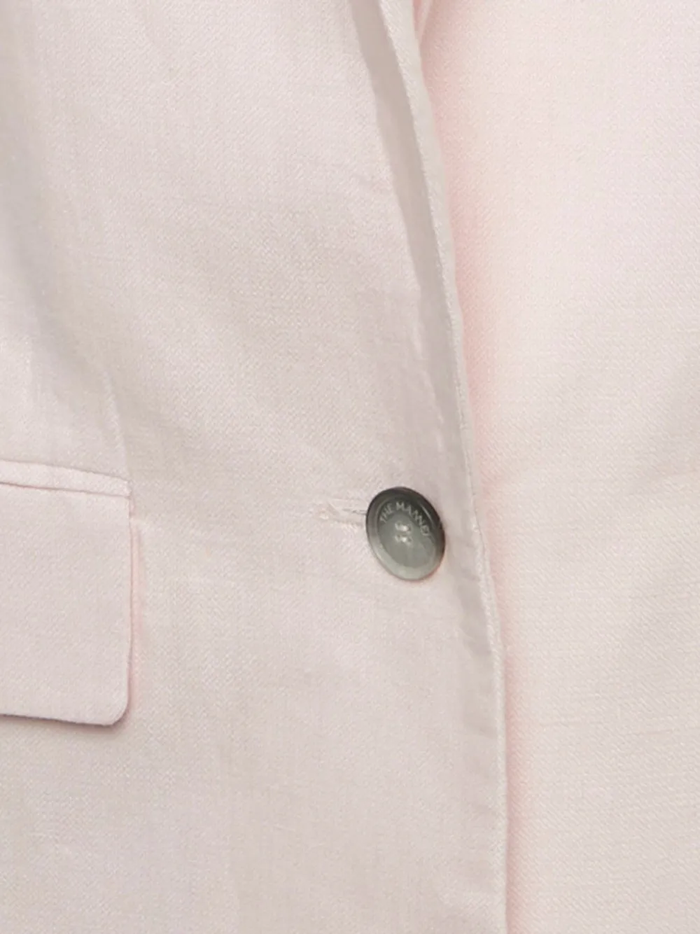 The Mannei single-breasted linen blazer | Image 2