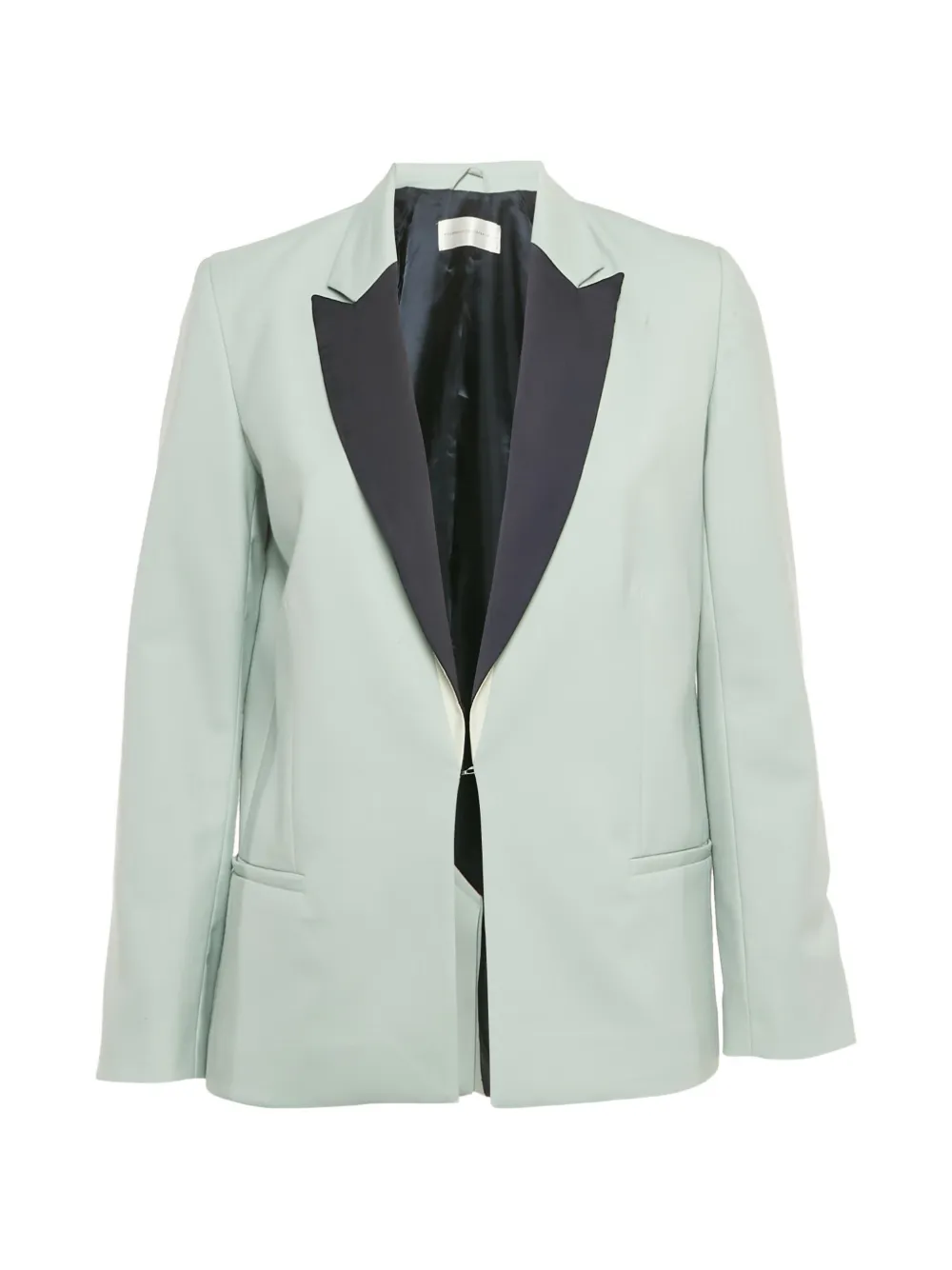 Victoria Victoria Beckham Blazer con revers a lancia - Blu