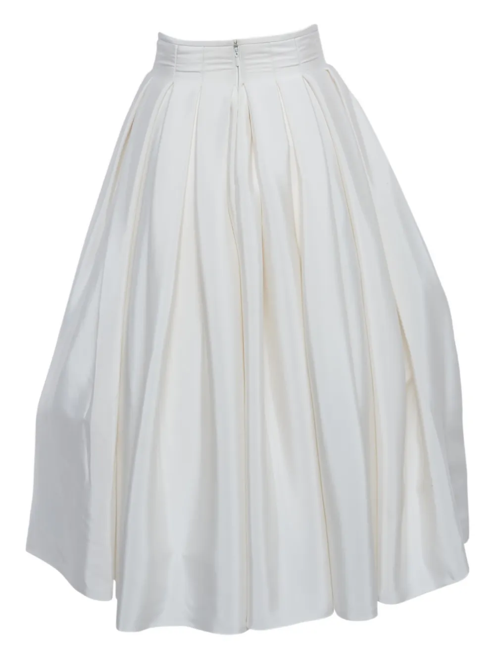 Rami Al Ali pleated skirt - Wit