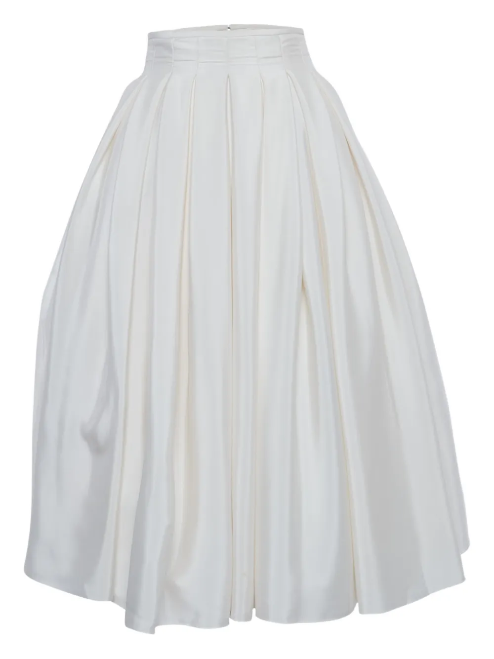 Rami Al Ali pleated skirt - Bianco