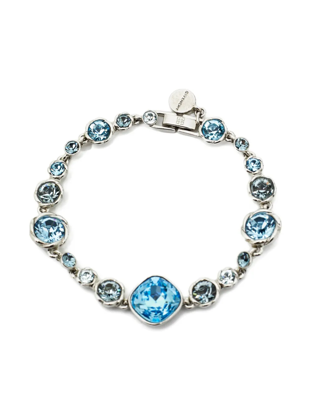 Givenchy Pre-Owned pulsera con detalles de cristal | plateado | Image 1