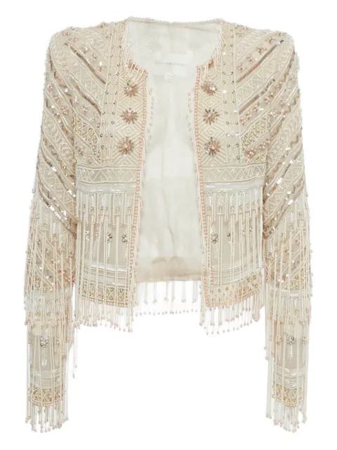 Zuhair Murad embellished fringed jacket