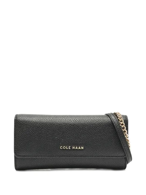 Cole Haan chain-strap leather wallet