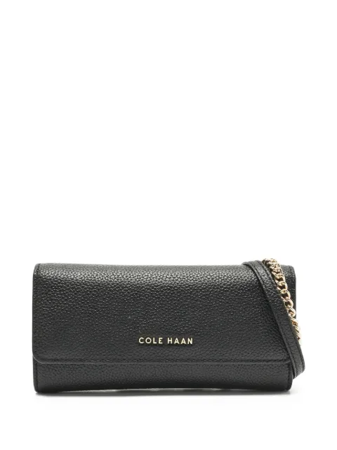 Cole Haan chain-strap leather wallet