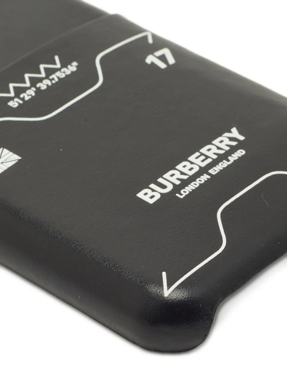 Burberry Pre-Owned leather print iPhone 11 Pro case | Image 2