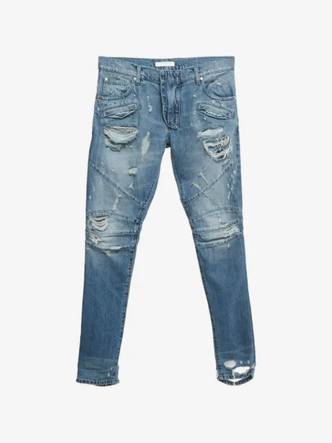 Pierre Balmain distressed jeans