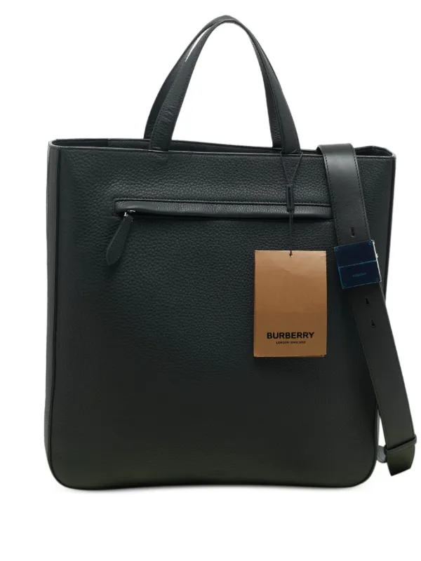 Burberry Pre-Owned Olympia ハンドバッグ | ブラック | FARFETCH JP