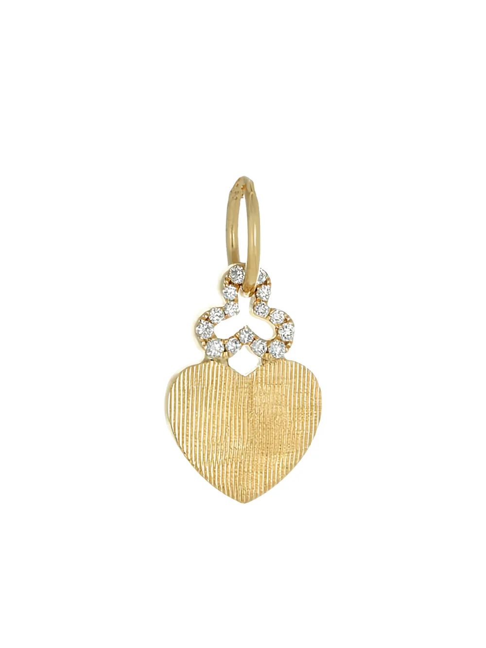 Devon Woodhill Diamond Mini Heart Pendent In Gold