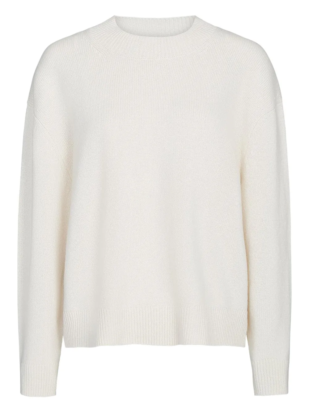 TWP crew-neck long-sleeve sweater | White | Image 1