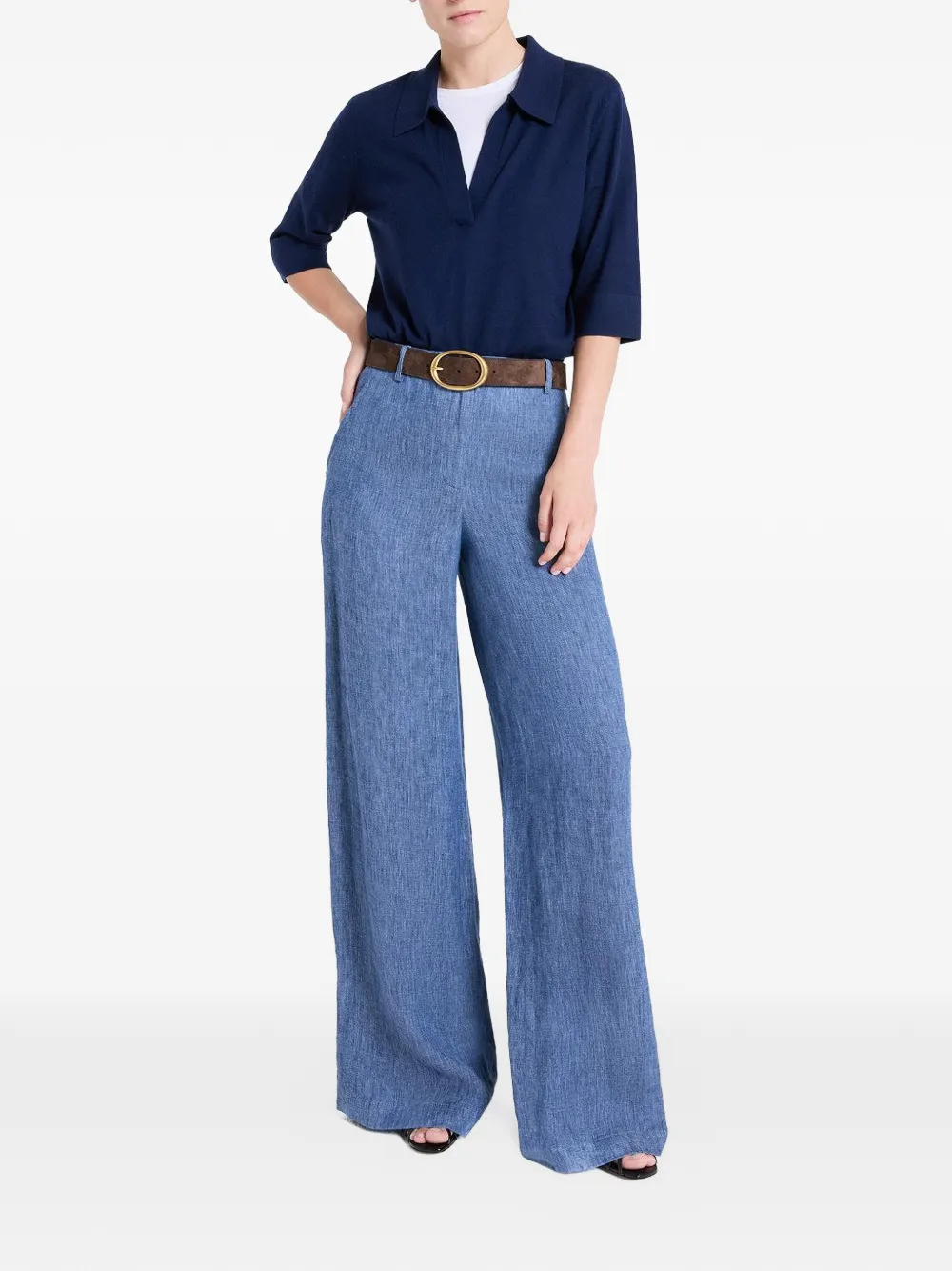 TWP V-neck polo shirt | T-Shirts & Jersey Shirts | Image 2