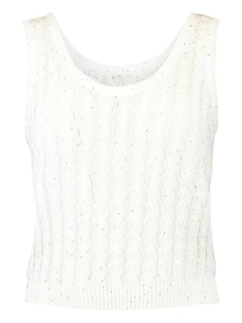 Brunello Cucinelli Dazzling cable top