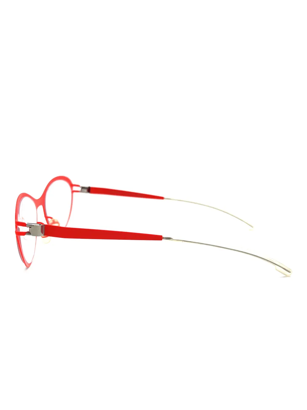  Mykita Kiwi Round-frame Glasses - Red 