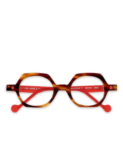 Anne & Valentin lunettes de vue Mikado à monture géométrique