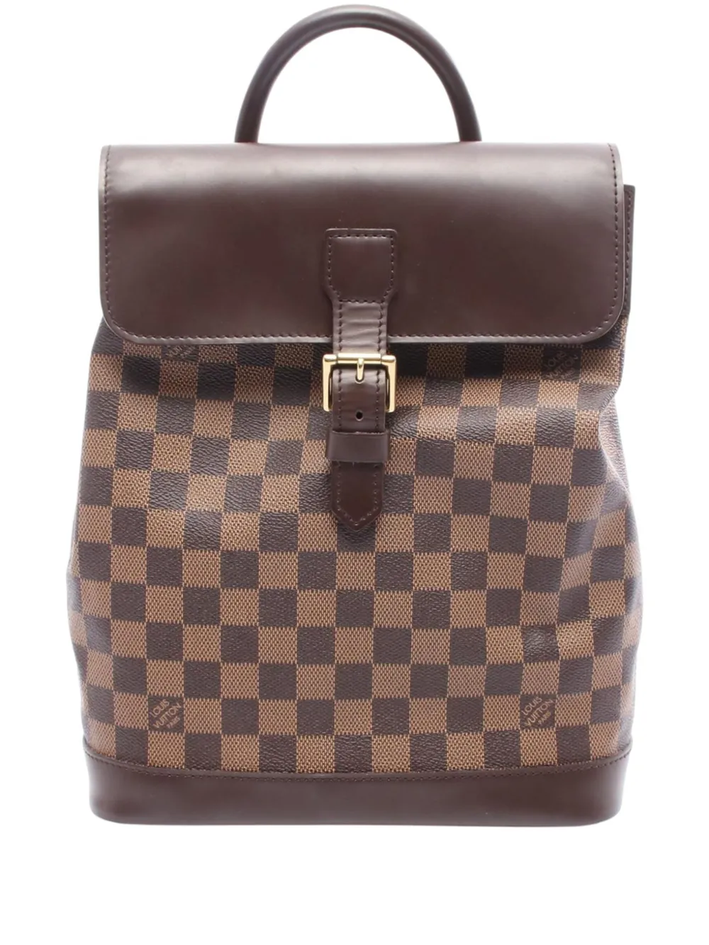 Louis Vuitton Pre-Owned 2004 Damier Ebene Soho Rucksack - Braun