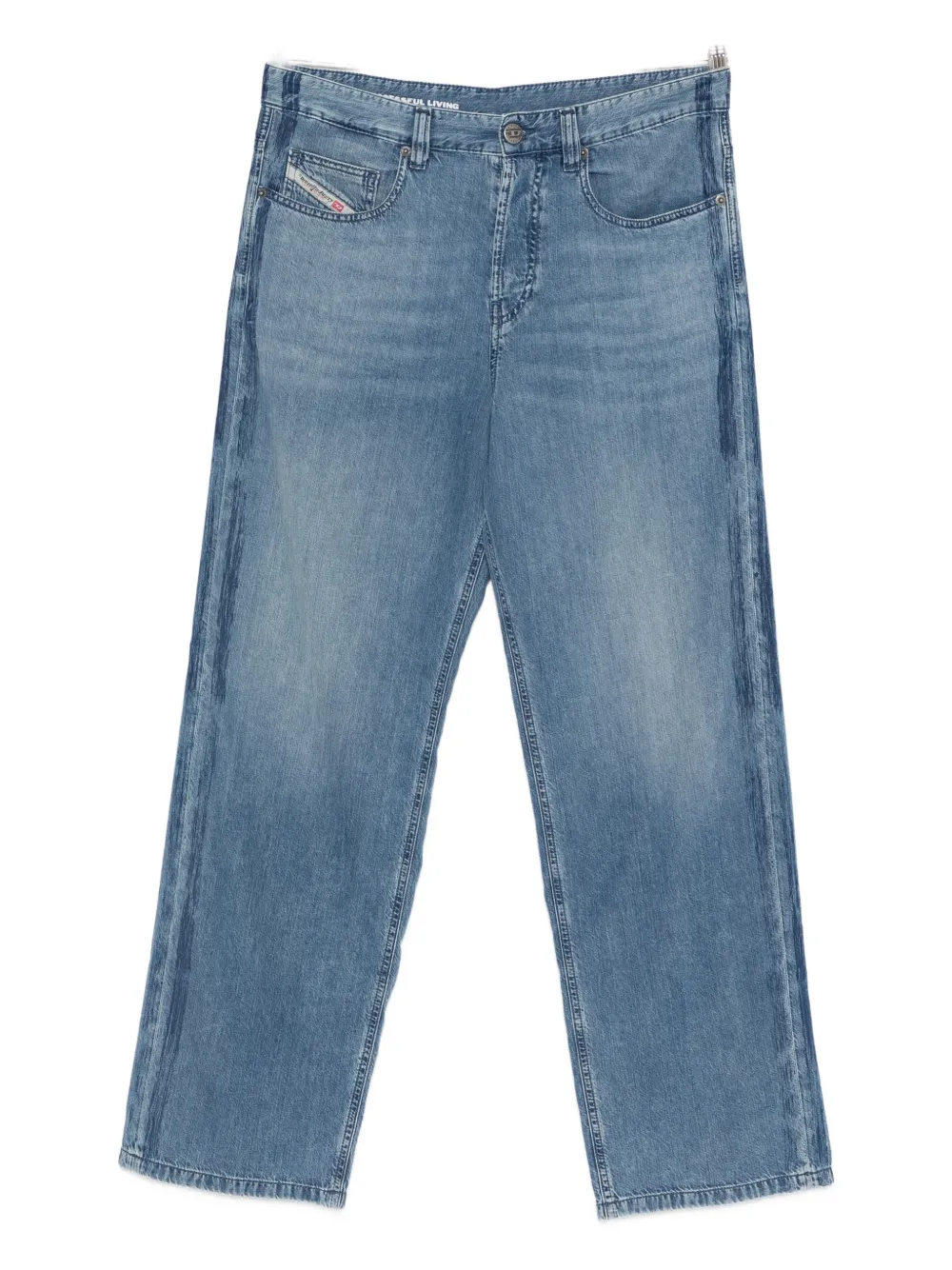 Diesel side-details jeans - Blu