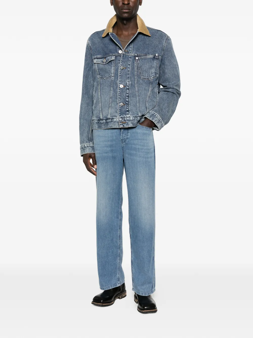 Diesel side-details jeans - Blauw