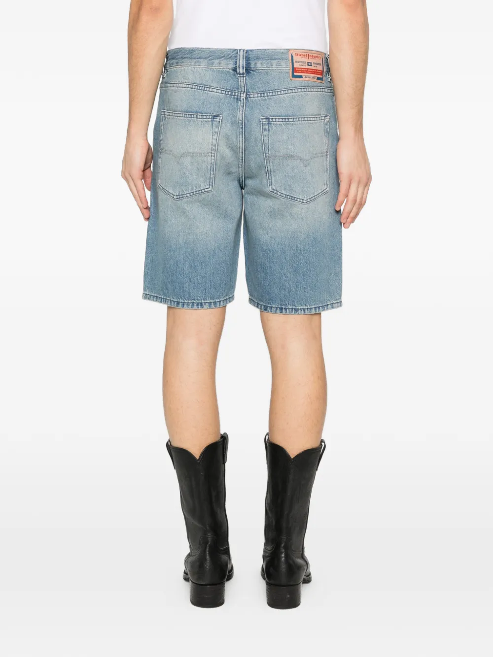 Diesel Shorts met vijf zakken Blauw