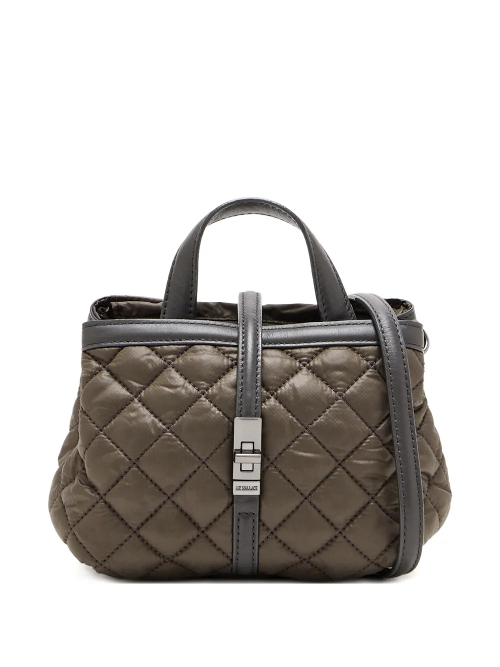 Mz Wallace mini Astor quilted tote bag | gris | Image 1