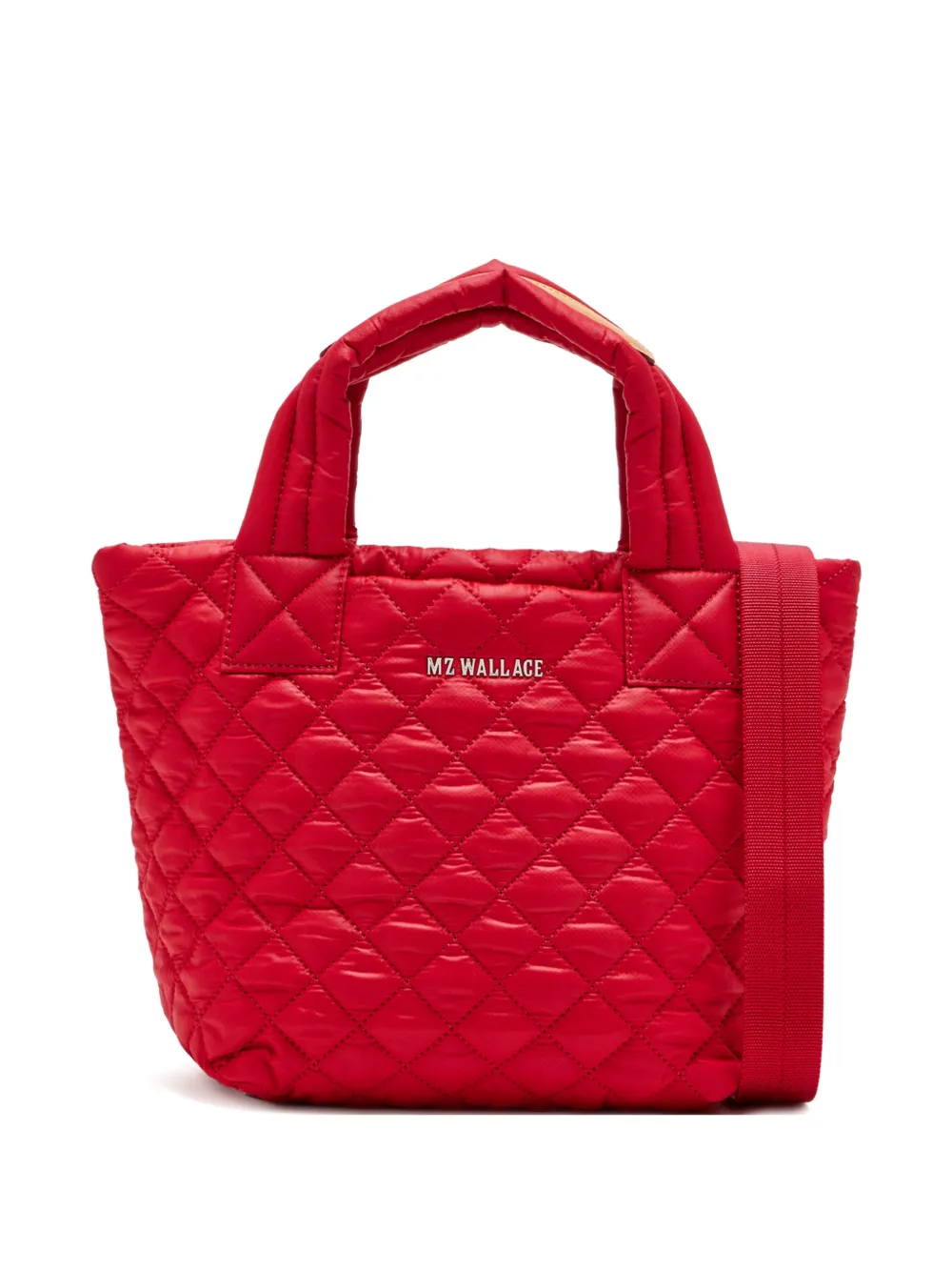 Mz Wallace mini Metro Deluxe quilted tote bag | Red | Image 1