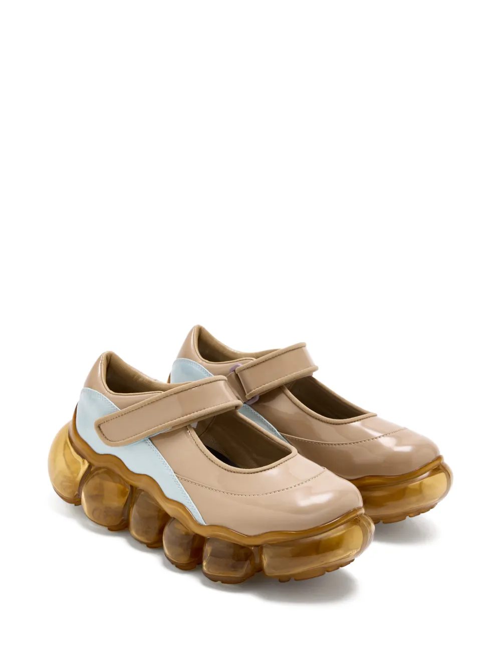 GROUNDS Jewellery Cocoon sneakers Beige