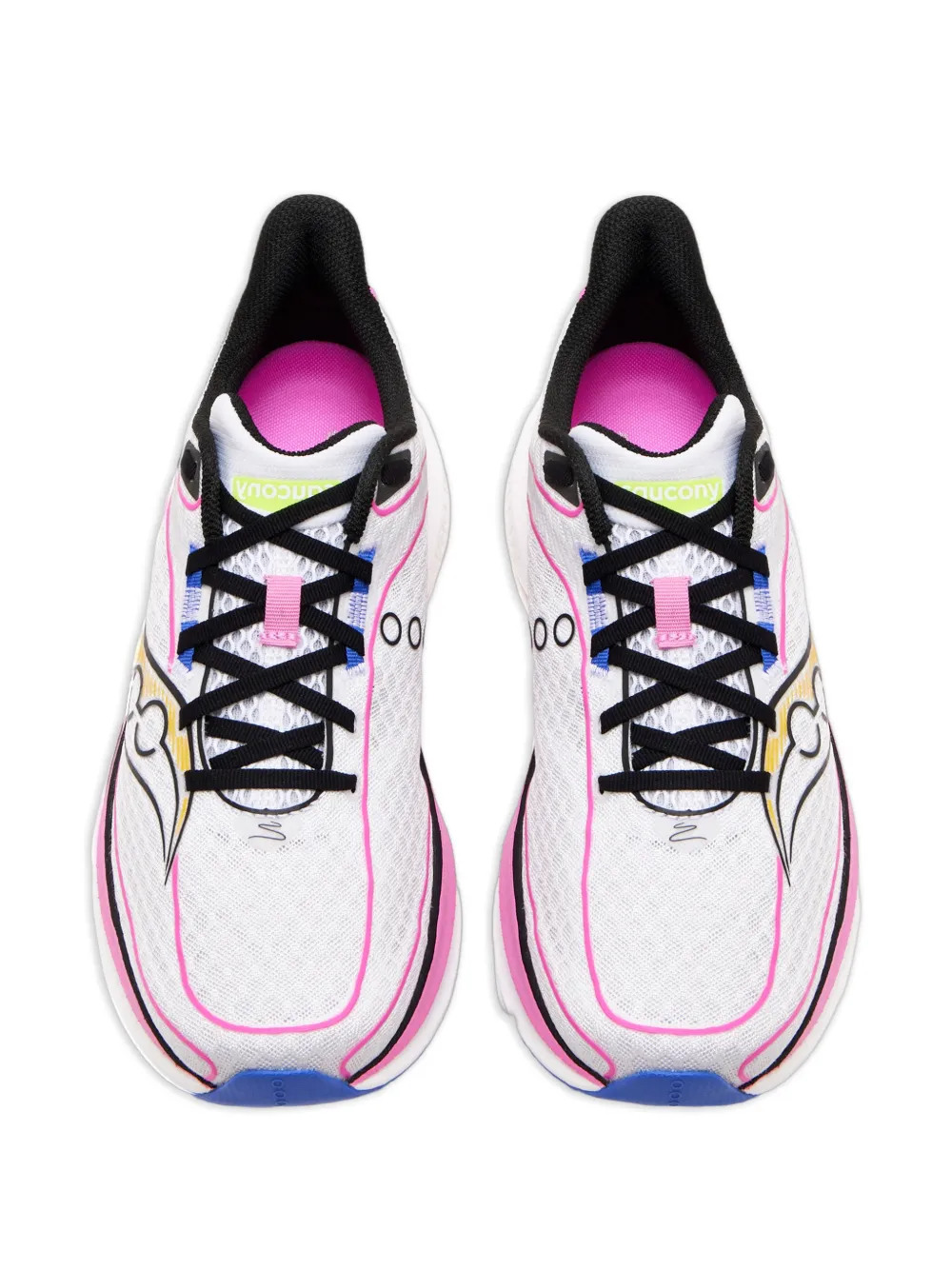 Saucony x Distance Endorphin Speed 5 sneakers met logo Wit