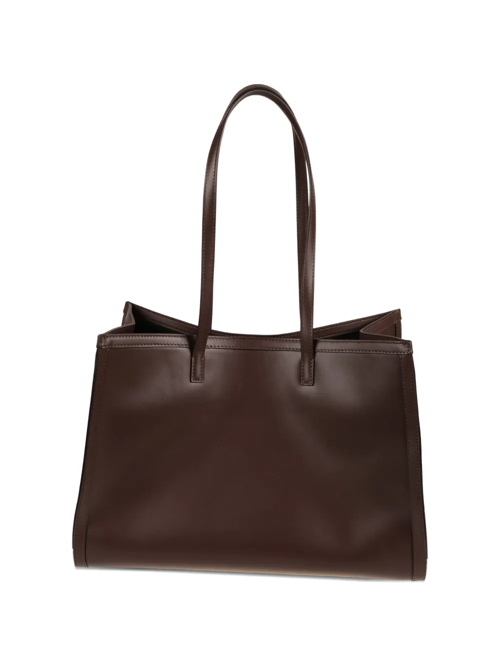 LouLou de Saison Anyla handle tote bag - Bruin