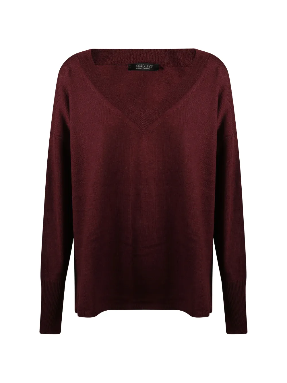 Aragona V-neck sweater - Rosso
