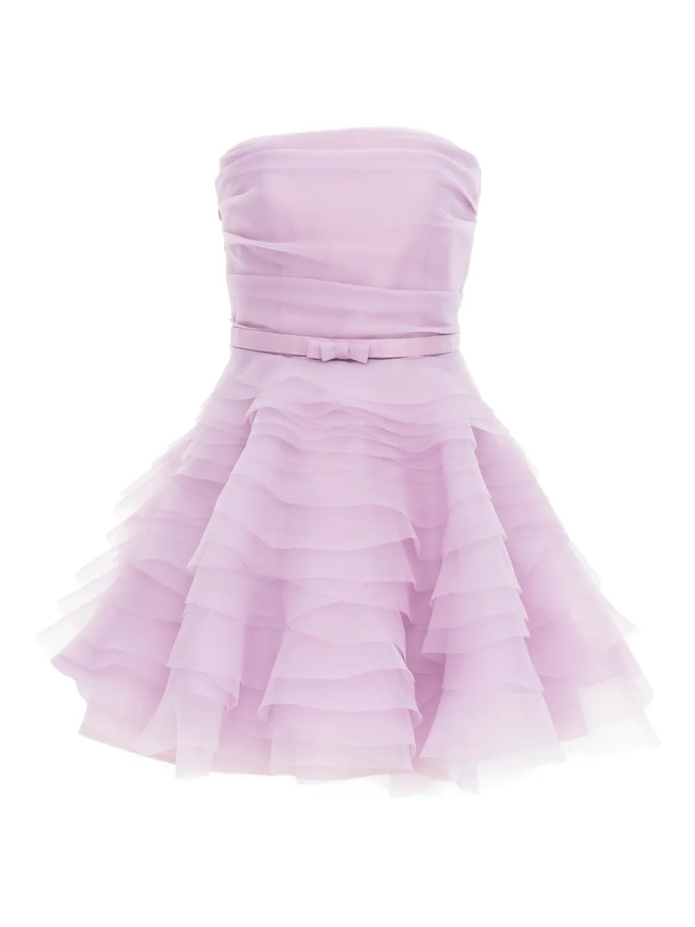 Ana Radu strapless ruffled minidress - Rosa