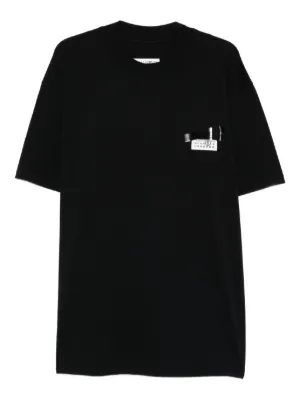 MM6 チェックTシャツ(Sサイズ) a24-mm6-maison-margiela-